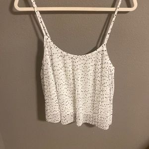 White Hollister Tank Top